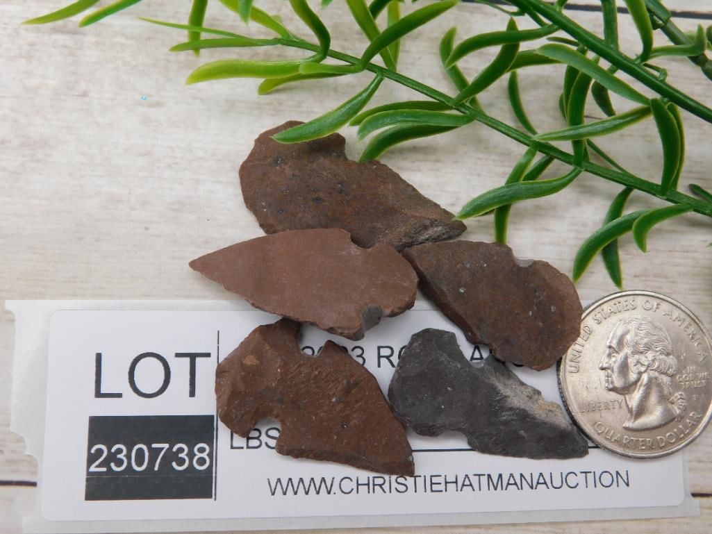 HAND KNAPPED ARTIFACT TOOLS ROCK STONE LAPIDARY SPECIMEN - 2