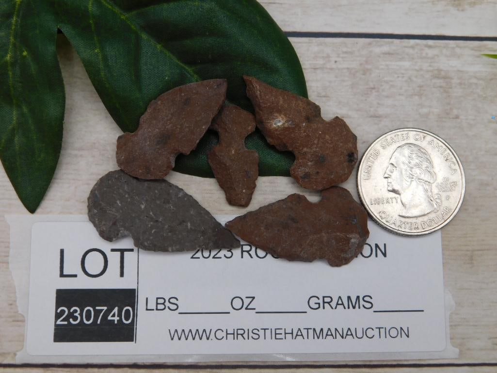 HAND KNAPPED ARTIFACT TOOLS ROCK STONE LAPIDARY SPECIMEN - 2
