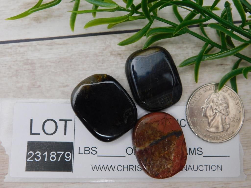 MIXED AGATE LOT ROCK STONE LAPIDARY SPECIMEN - 2
