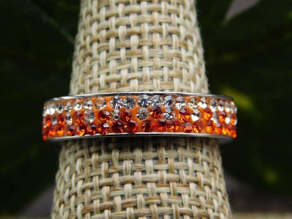GENUINE STONE RING SIZE 7 (1 of 2)