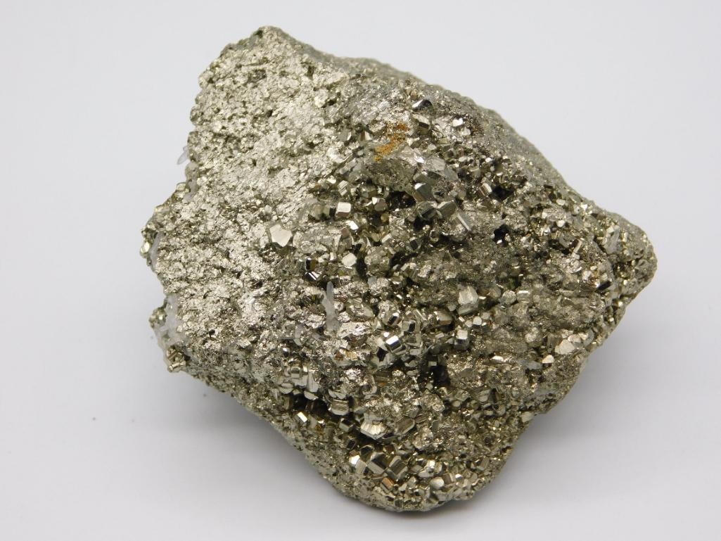 PYRITE ROCK STONE LAPIDARY SPECIMEN: PYRITE ROCK STONE LAPIDARY SPECIMEN — Part of our Discover Curiosity Shop, Crystals and Gems auction at HATMAN'S Auctions! Please see photos for measurements and condition. YES, we have in-house