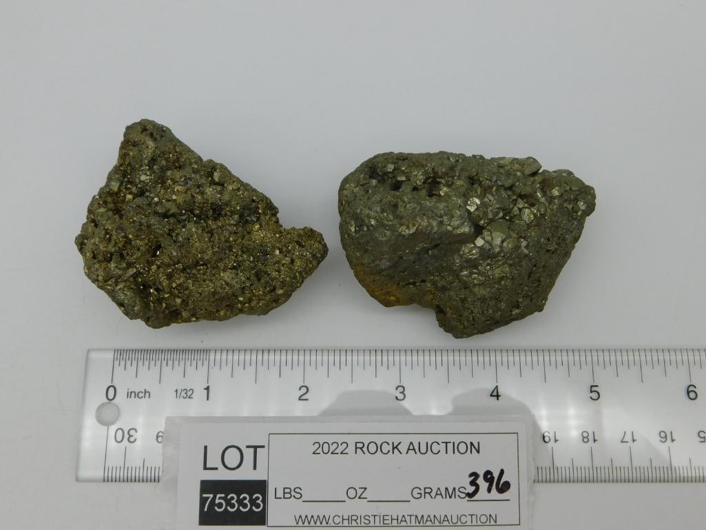 PYRITE ROCK STONE LAPIDARY SPECIMEN - 2