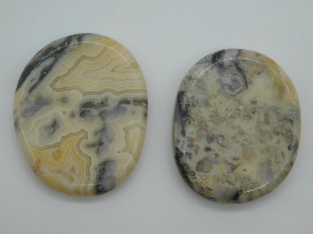 YELLOW CRAZY LACE ROCK STONE LAPIDARY SPECIMEN (1 of 2)