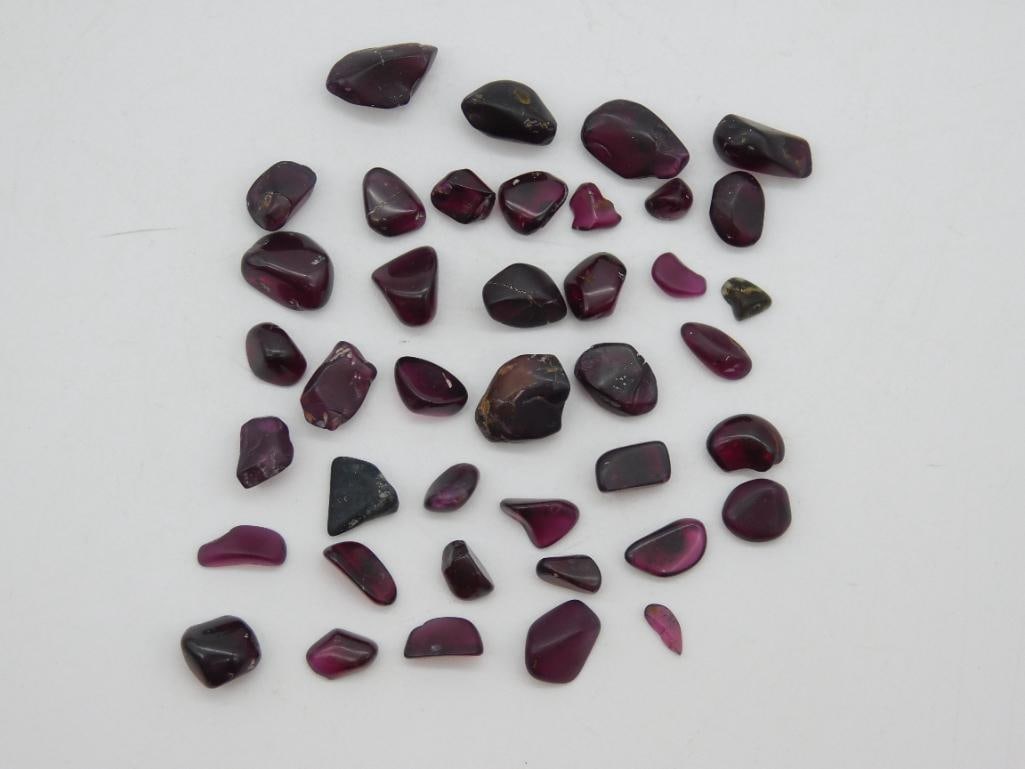 GARNET ROCK STONE LAPIDARY SPECIMEN: GARNET ROCK STONE LAPIDARY SPECIMEN