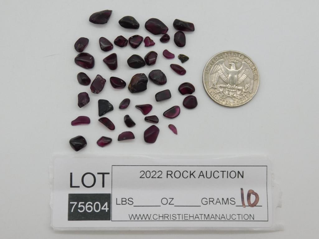 GARNET ROCK STONE LAPIDARY SPECIMEN - 2