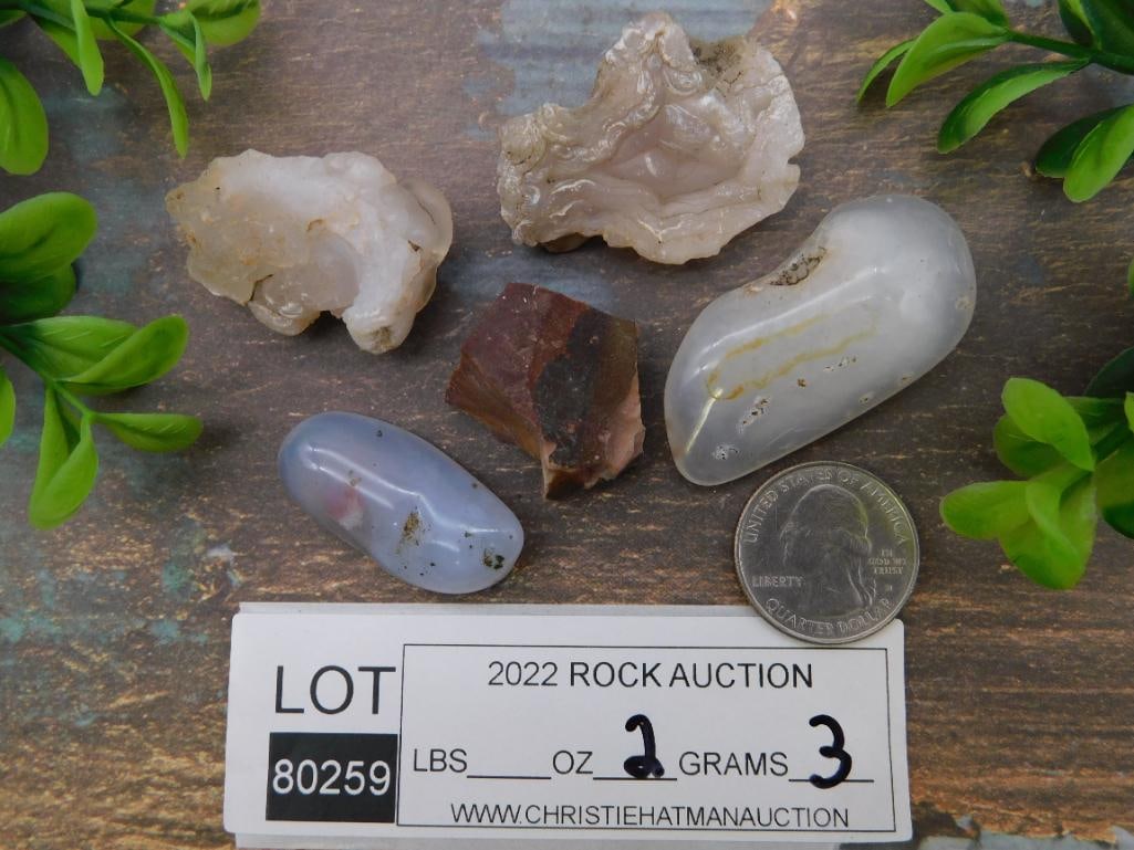 MIXED LOT ROCK STONE LAPIDARY SPECIMEN - 2