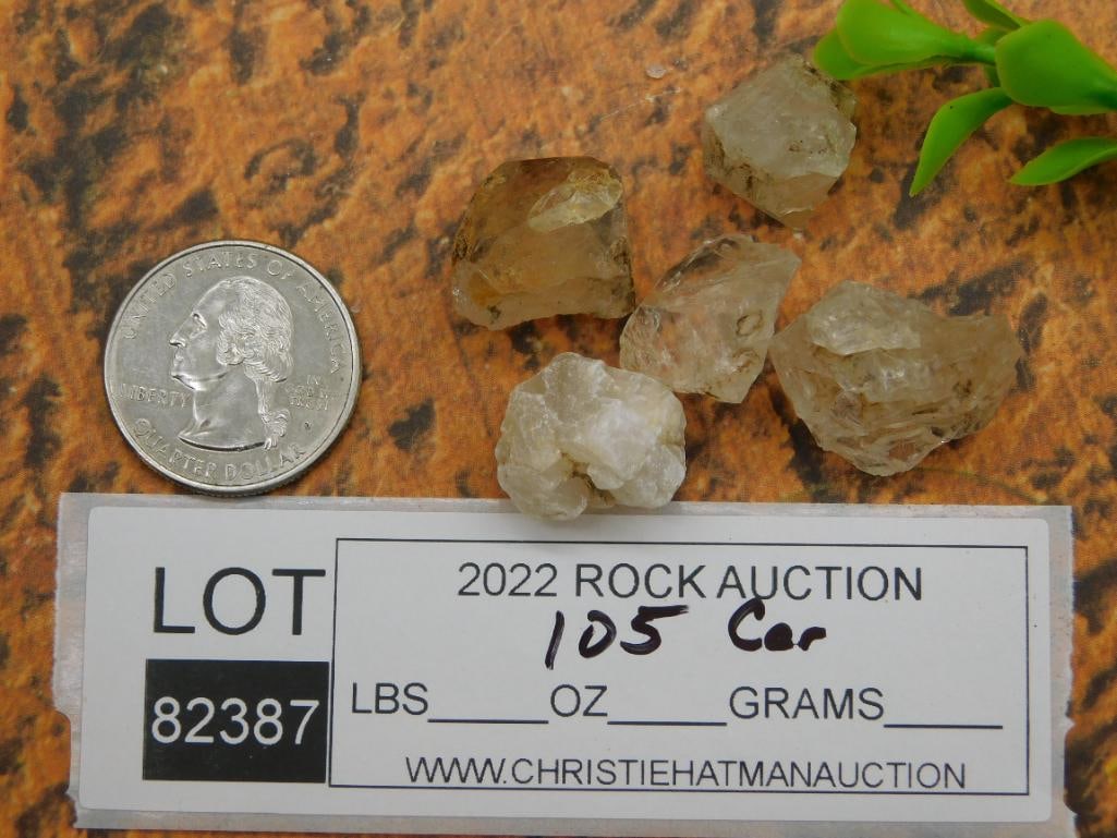 HERKIMER DIAMONDS ROCK STONE LAPIDARY SPECIMEN - 2