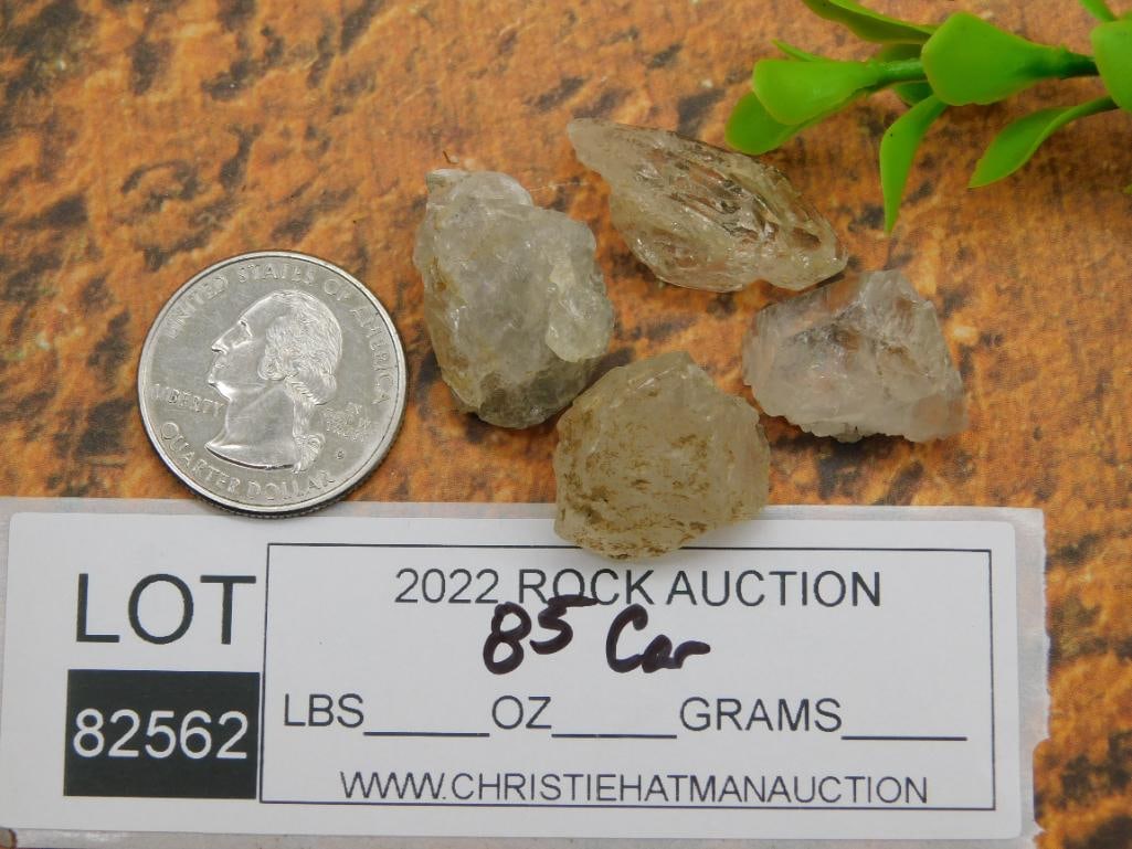 HERKIMER DIAMONDS ROCK STONE LAPIDARY SPECIMEN - 2