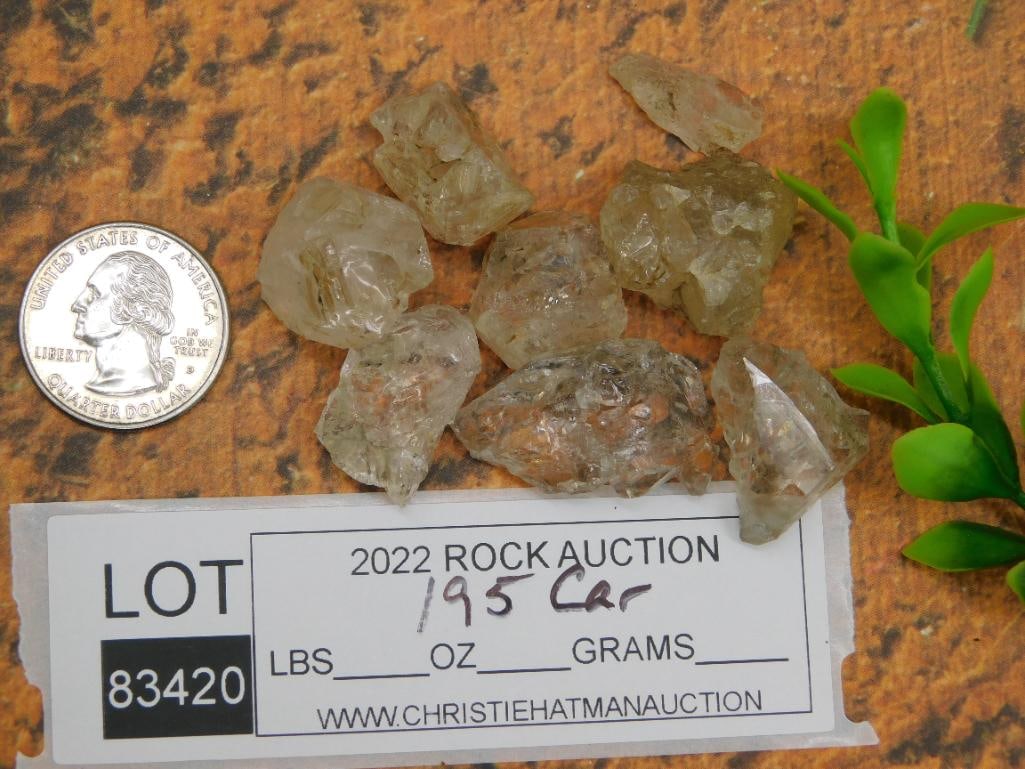 HERKIMER DIAMOND ROCK STONE LAPIDARY SPECIMEN - 2