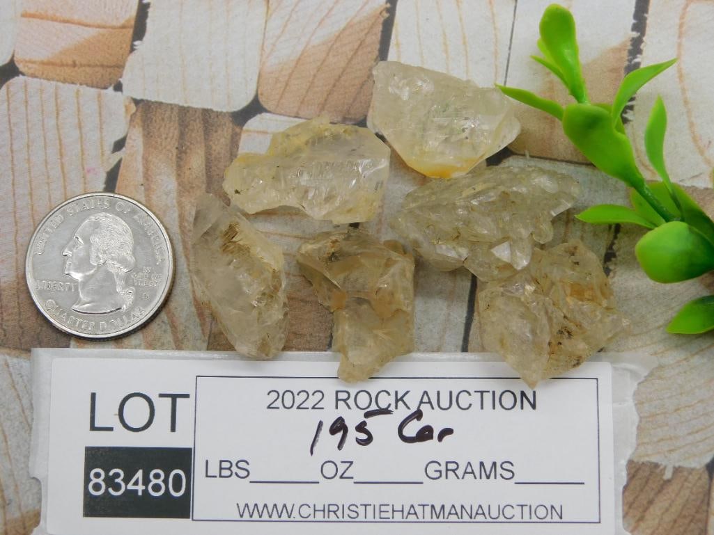 HERKIMER DIAMOND ROCK STONE LAPIDARY SPECIMEN - 2