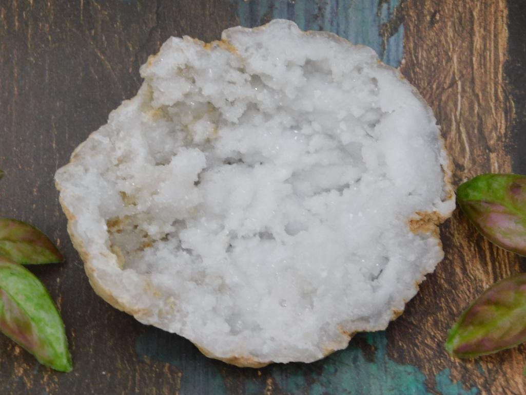GEODE ROCK STONE LAPIDARY SPECIMEN (1 of 2)