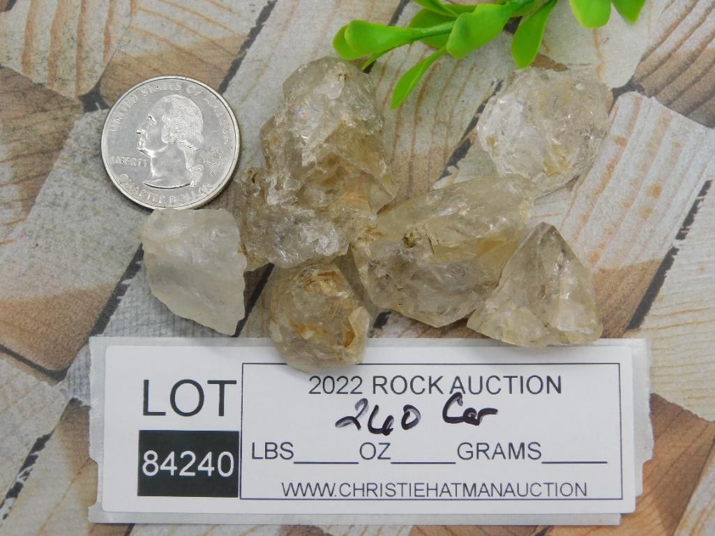 HERKIMER DIAMONDS ROCK STONE LAPIDARY SPECIMEN - 2