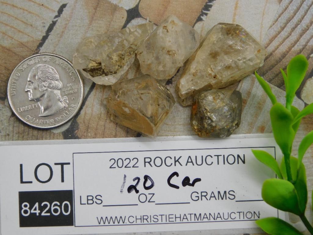 HERKIMER DIAMONDS ROCK STONE LAPIDARY SPECIMEN - 2