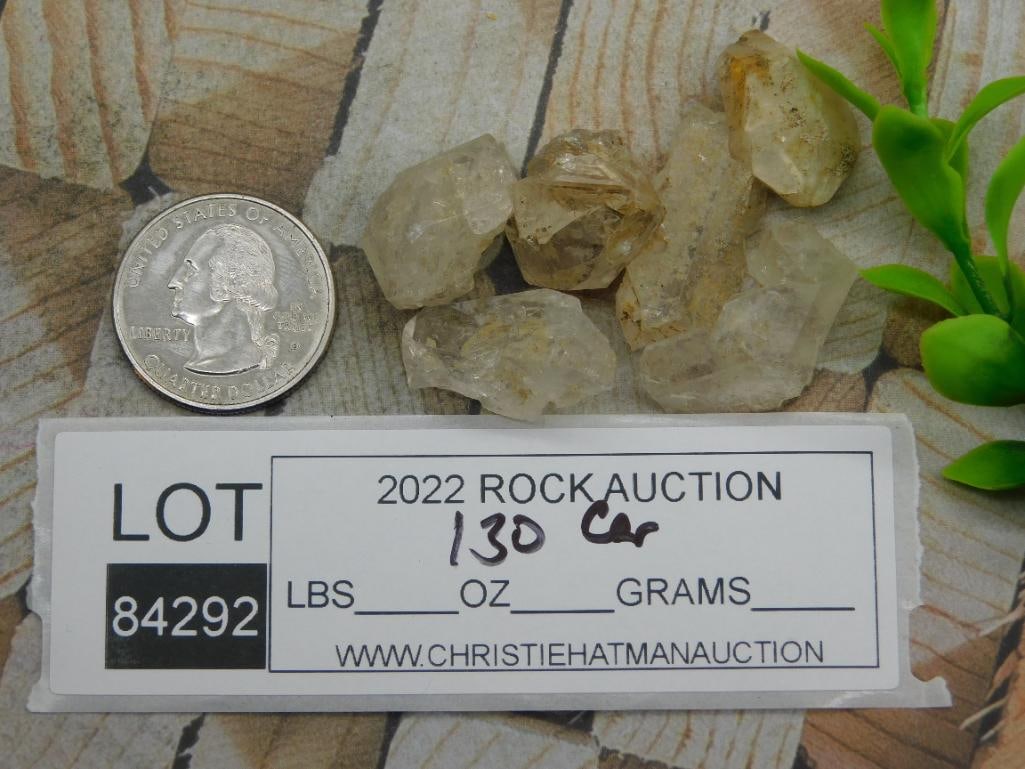 HERKIMER DIAMONDS ROCK STONE LAPIDARY SPECIMEN - 2