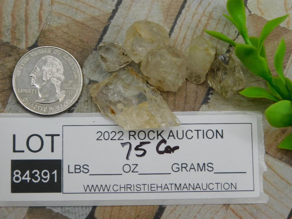 HERKIMER DIAMONDS ROCK STONE LAPIDARY SPECIMEN - 2