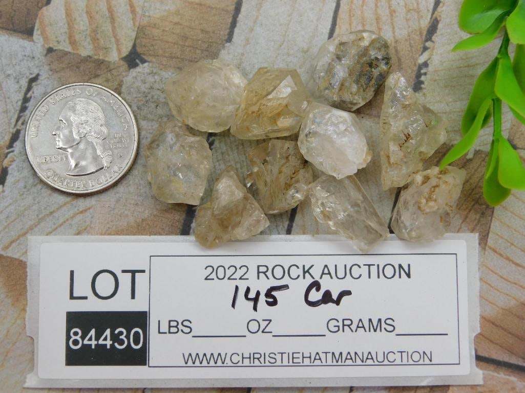 HERKIMER DIAMONDS ROCK STONE LAPIDARY SPECIMEN - 2