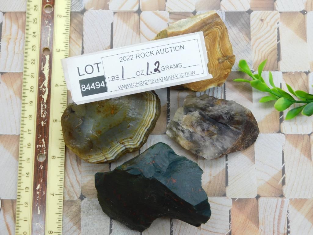 MIXED LOT ROCK STONE LAPIDARY SPECIMEN - 2