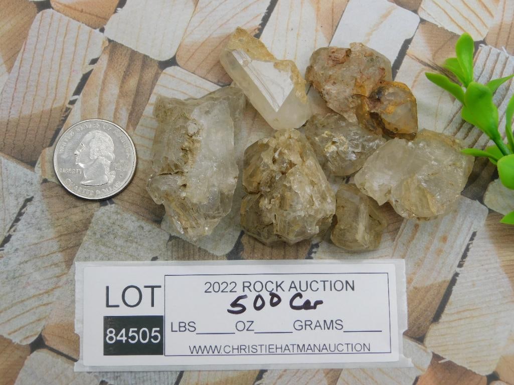 HERKIMER DIAMONDS ROCK STONE LAPIDARY SPECIMEN - 2