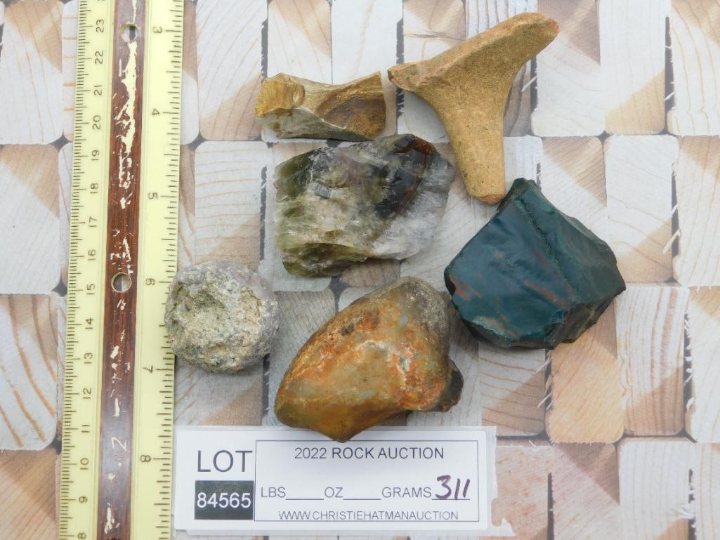 MIXED LOT ROCK STONE LAPIDARY SPECIMEN - 2