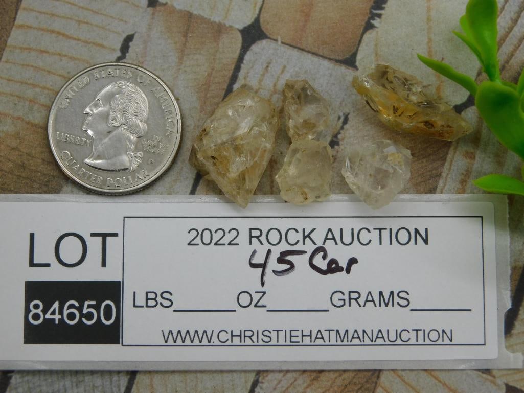 HERKIMER DIAMONDS ROCK STONE LAPIDARY SPECIMEN - 2