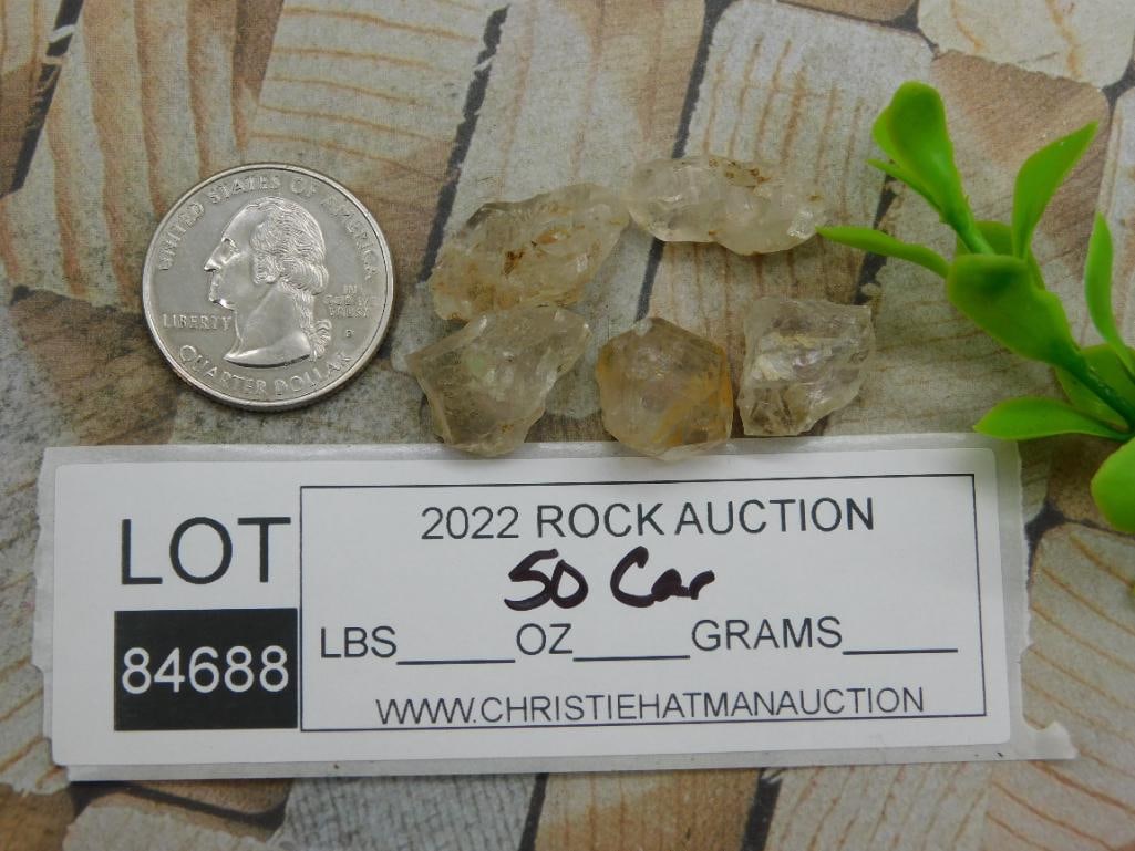 HERKIMER DIAMONDS ROCK STONE LAPIDARY SPECIMEN - 2