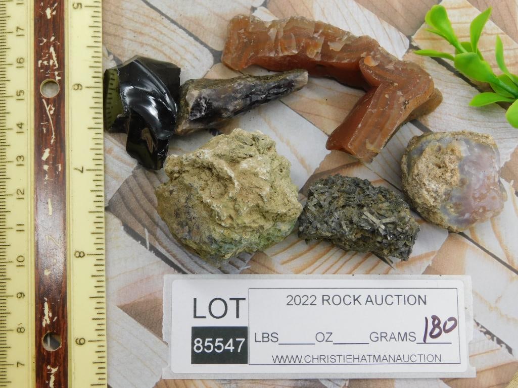 MIXED LOT ROCK STONE LAPIDARY SPECIMEN - 2