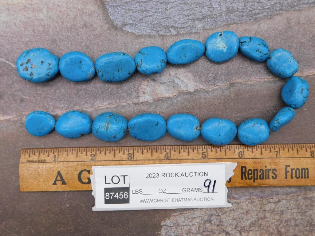 STONE BEADS ROCK STONE LAPIDARY SPECIMEN - 2