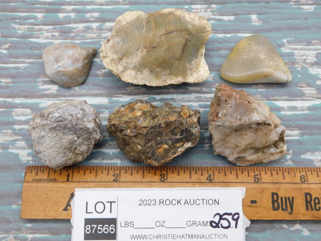 MIXED LOT ROCK STONE LAPIDARY SPECIMEN - 2