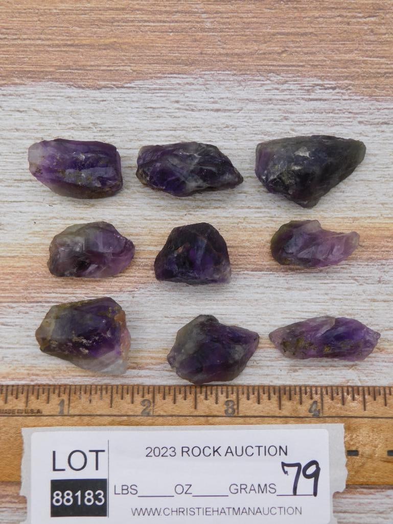 AMETHYST ROCK STONE LAPIDARY SPECIMEN - 2