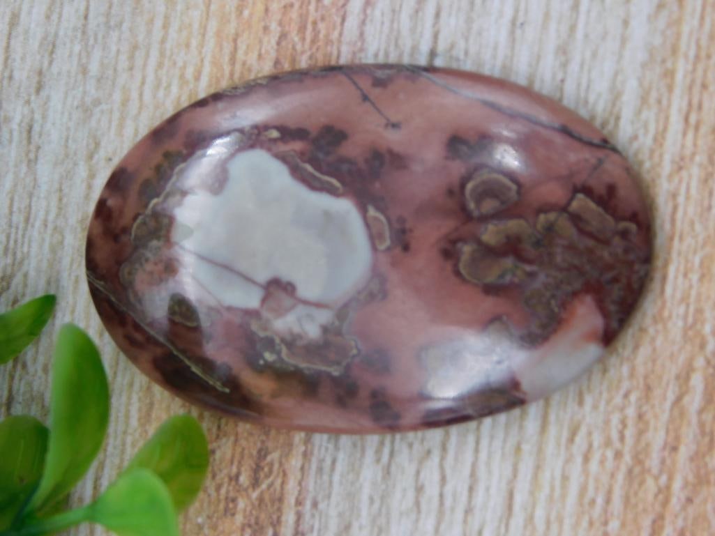 COFFEE BEAN JASPER CABOCHON ROCK STONE LAPIDARY SPECIMEN (1 of 2)