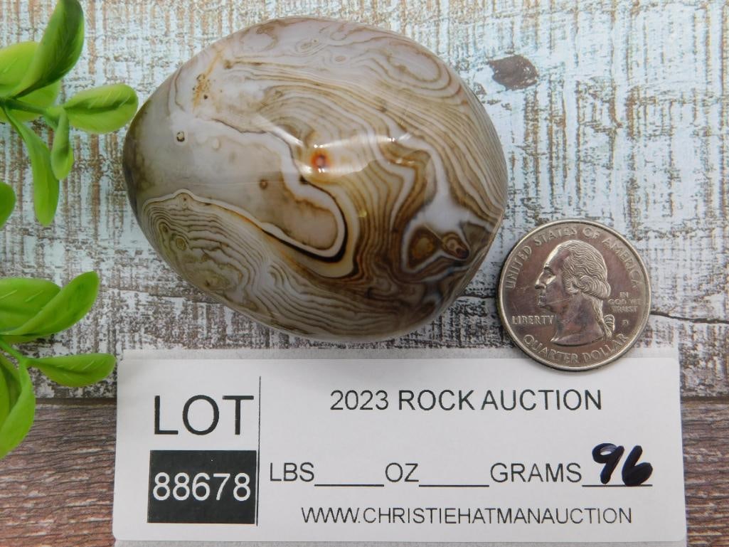 SARDONYX ROCK STONE LAPIDARY SPECIMEN - 2