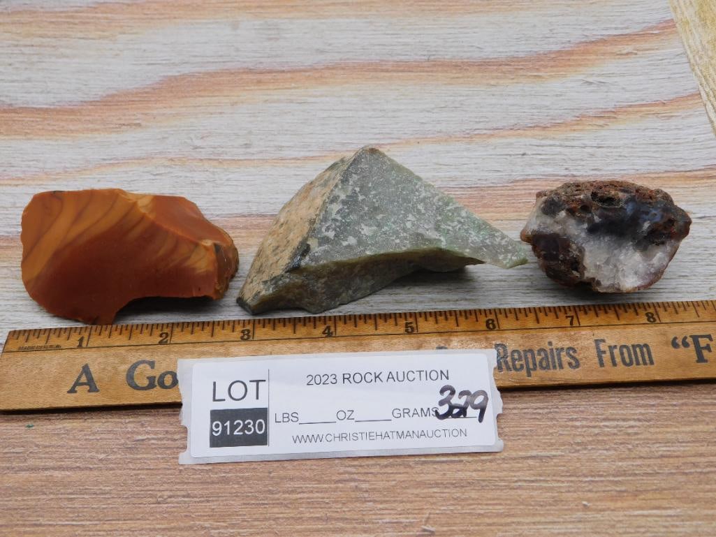 MIXED LOT ROCK STONE LAPIDARY SPECIMEN - 2