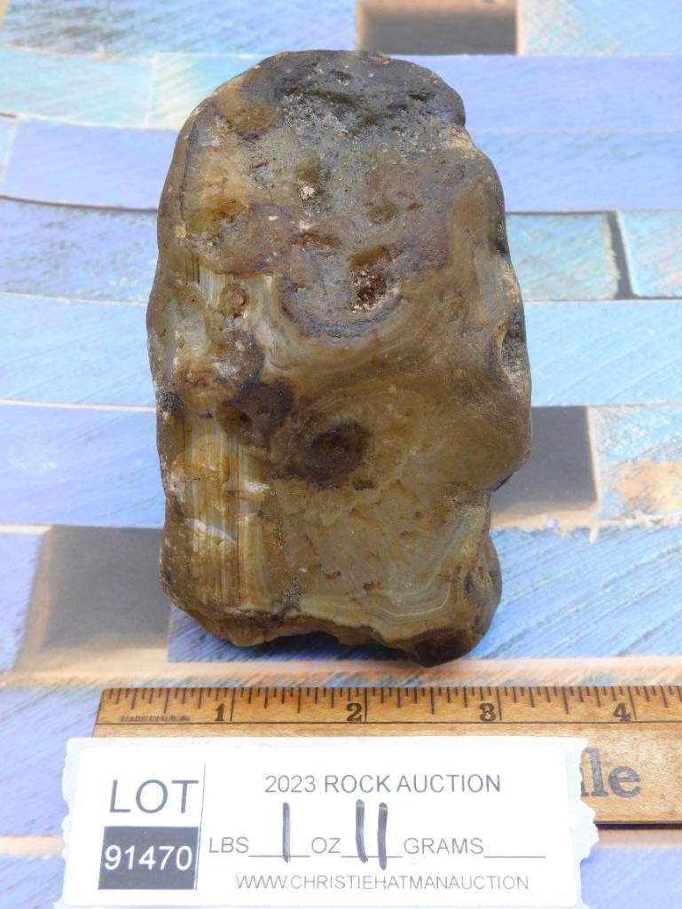 AGATE ROCK STONE LAPIDARY SPECIMEN - 2