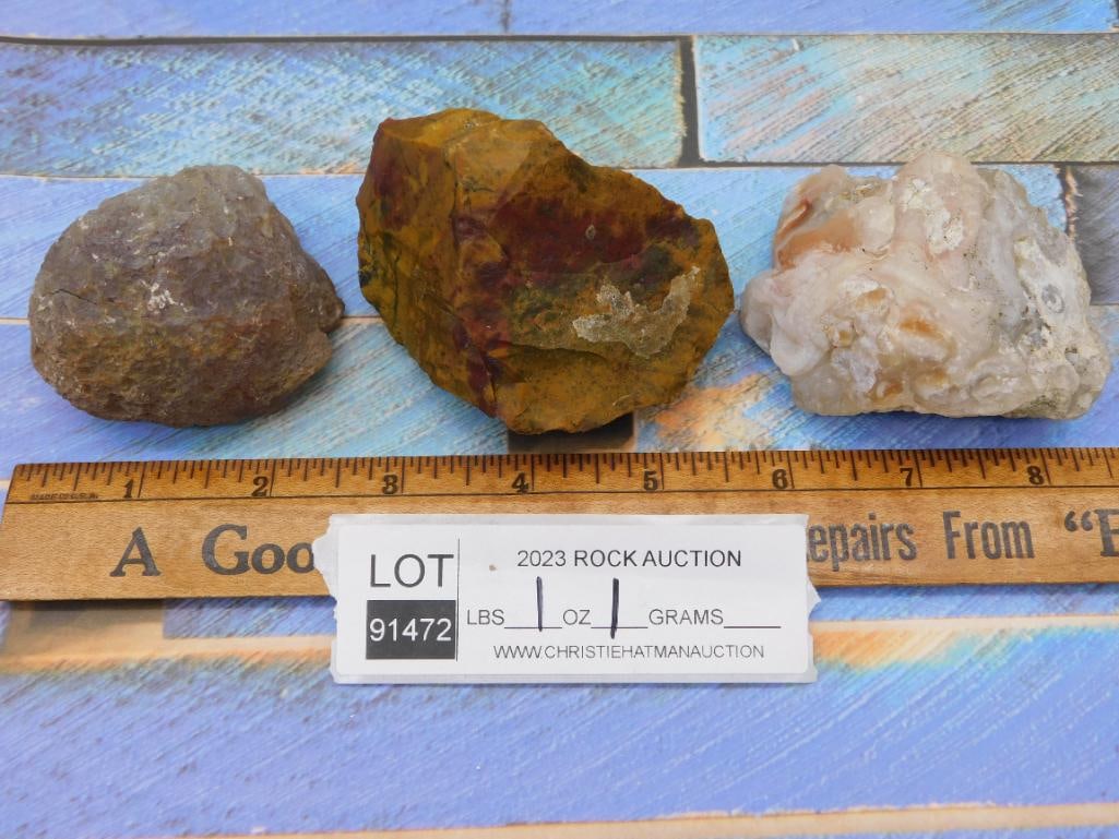 MIXED LOT ROCK STONE LAPIDARY SPECIMEN - 2