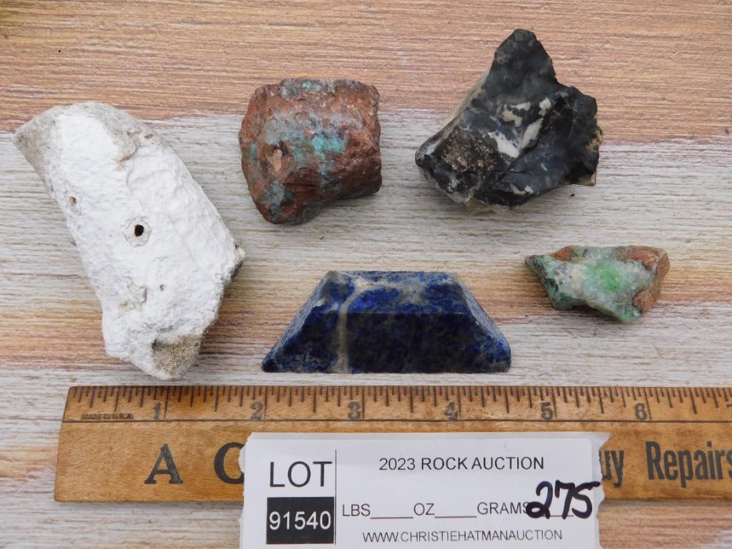 MIXED LOT ROCK STONE LAPIDARY SPECIMEN - 2