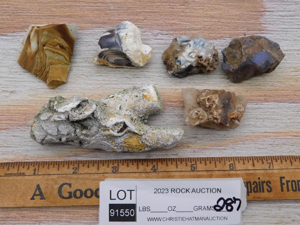 MIXED LOT ROCK STONE LAPIDARY SPECIMEN - 2