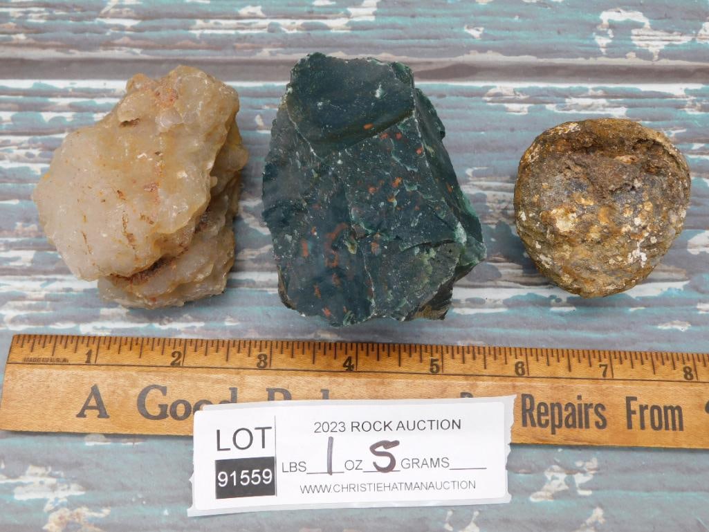 MIXED LOT ROCK STONE LAPIDARY SPECIMEN - 2