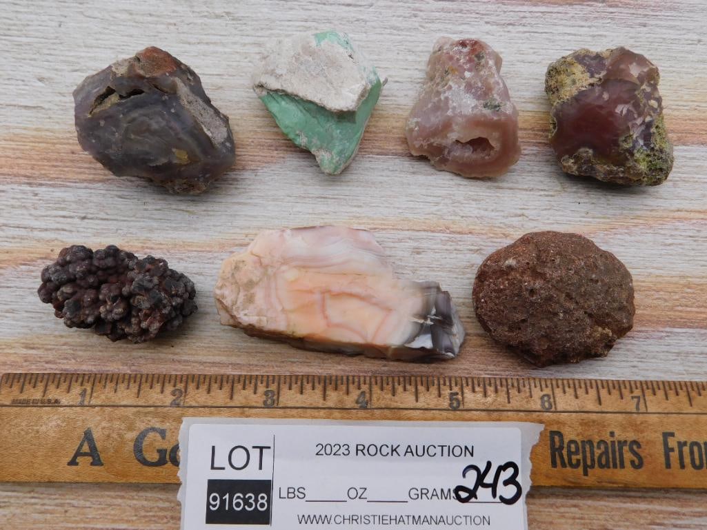 MIXED LOT ROCK STONE LAPIDARY SPECIMEN - 2