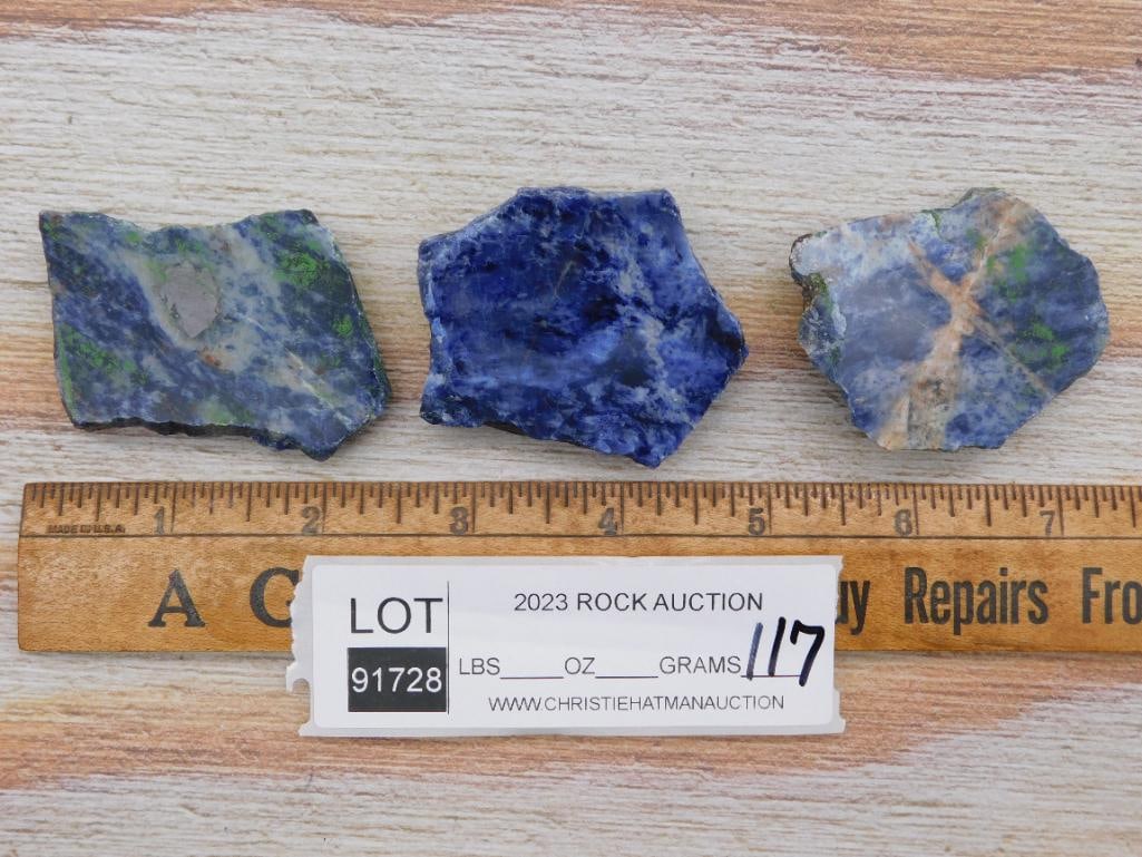 SODALITE ROCK STONE LAPIDARY SPECIMEN - 2