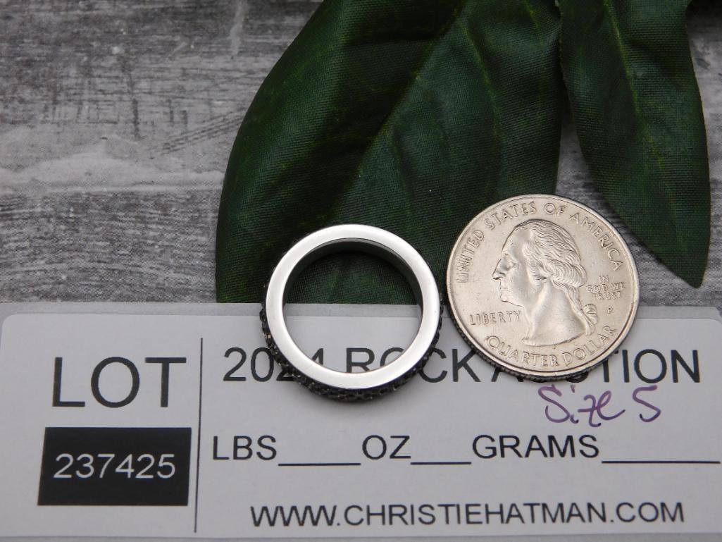 RING ROCK STONE LAPIDARY SPECIMEN - 2