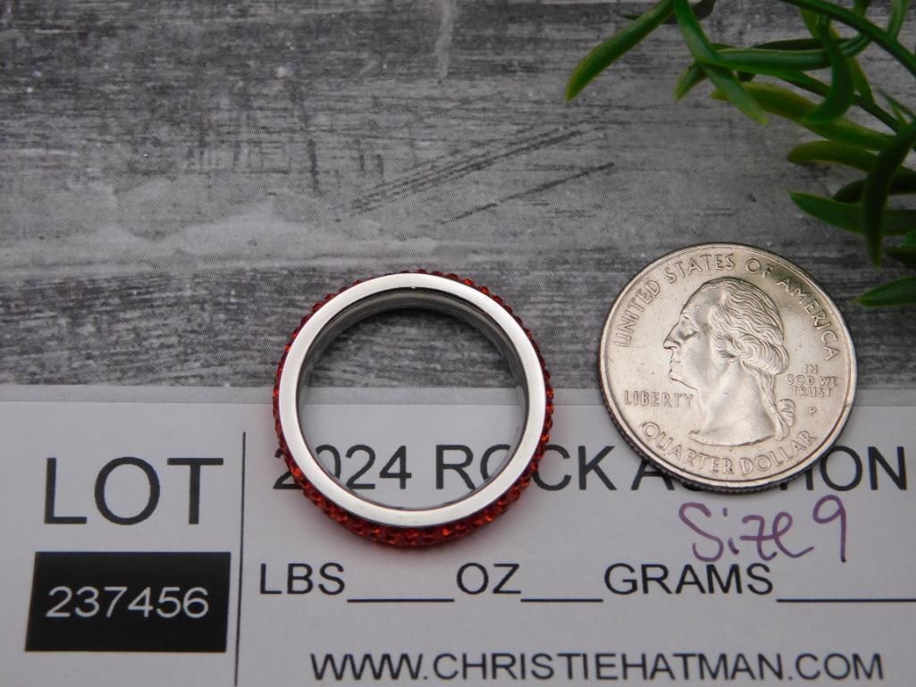 RING ROCK STONE LAPIDARY SPECIMEN - 2