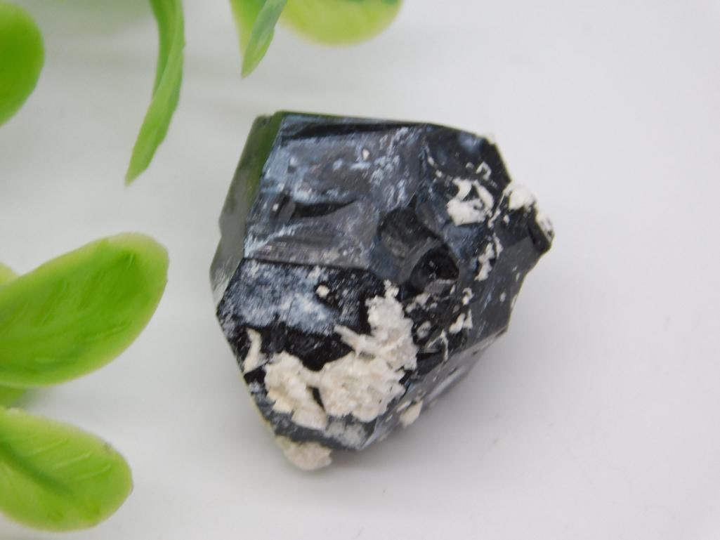 TOURMALINE ROCK STONE LAPIDARY SPECIMEN: TOURMALINE ROCK STONE LAPIDARY SPECIMEN — Part of our Discover Mystic Finds, Crystals and Gems auction at HATMAN'S Auctions! Please see photos for measurements and condition. YES, we have in-house