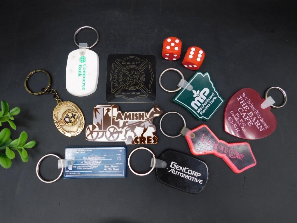 ASSORTED KEYCHAINS: ASSORTED KEYCHAINS
