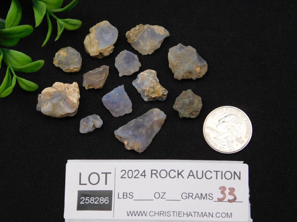 ELLENSBURG AGATE ROCK STONE LAPIDARY SPECIMEN - 2