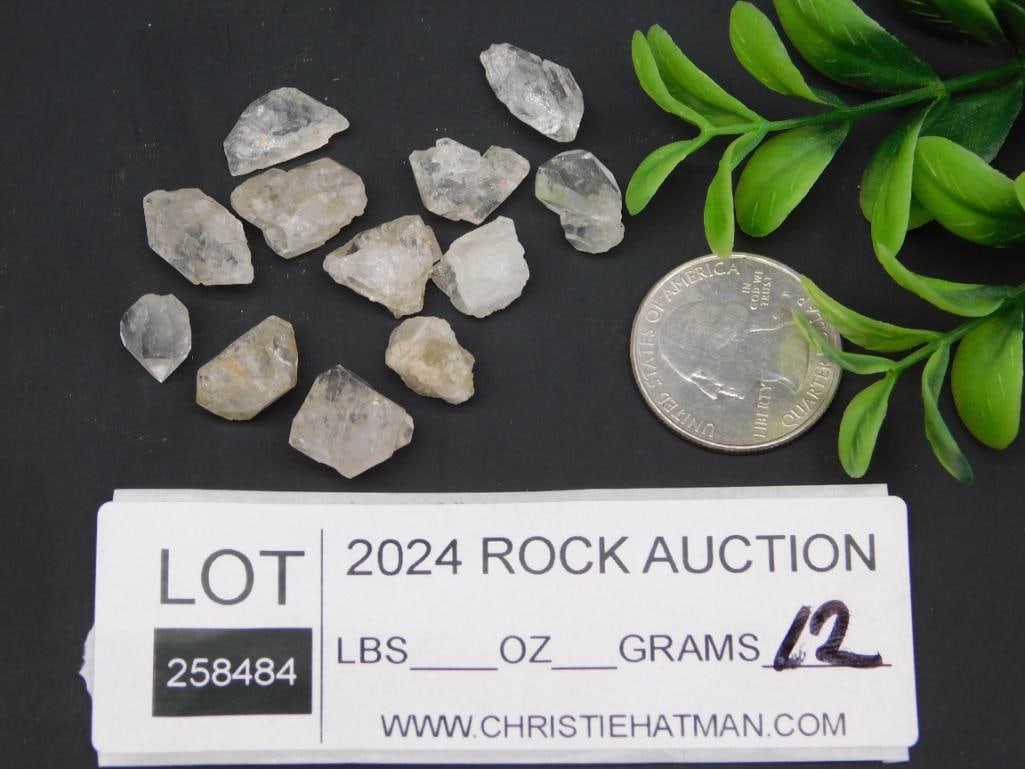 HERKIMER DIAMONDS ROCK STONE LAPIDARY SPECIMEN - 2