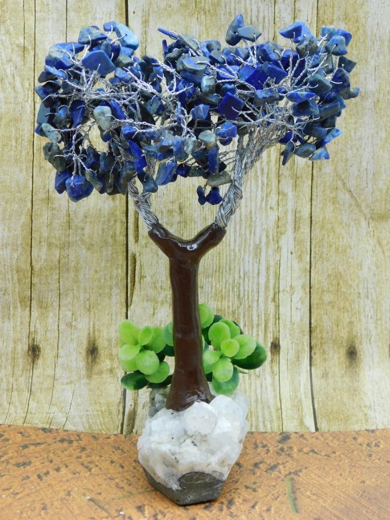 LAPIS TREE ROCK STONE LAPIDARY SPECIMEN: WELCOME TO HATMAN AUCTIONS! SPECIAL NOTICE: Please see photos for measurements and descriptions. ***Yes, we have in house shipping with MANY REPEAT CUSTOMERS because of our streamlined service.