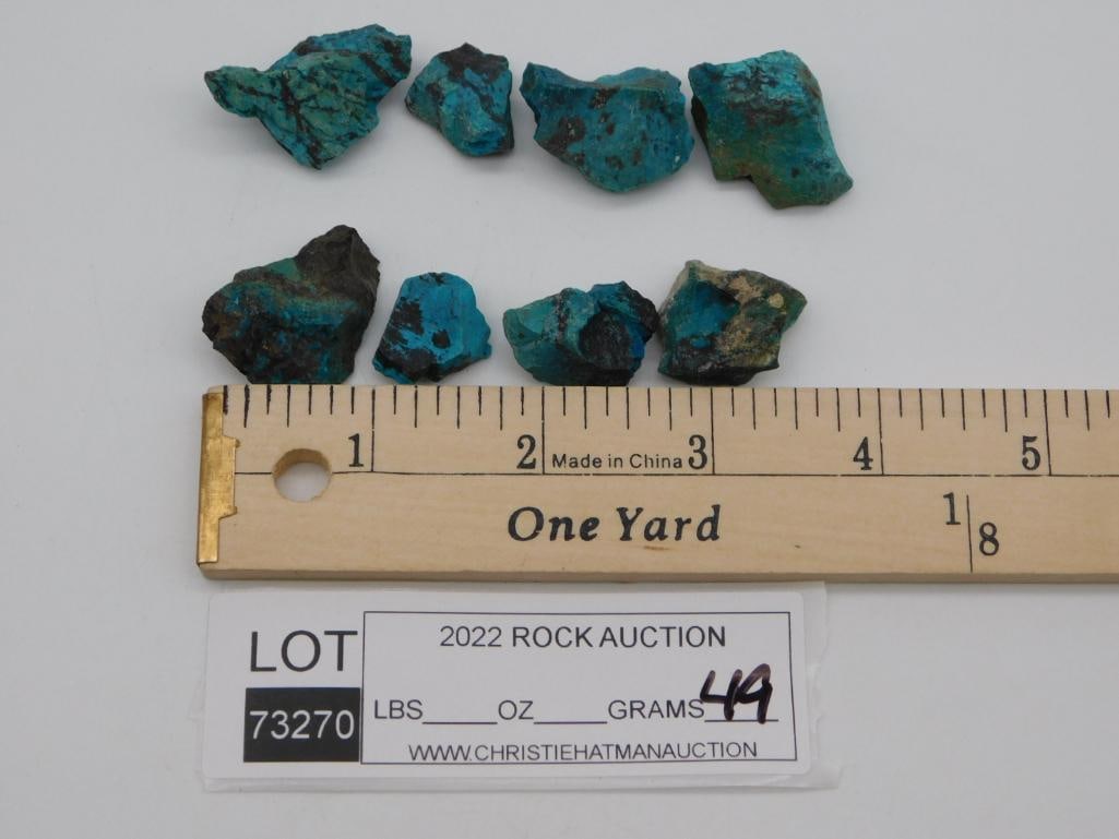 CHRYSOCOLLA ROCK STONE LAPIDARY SPECIMEN - 2