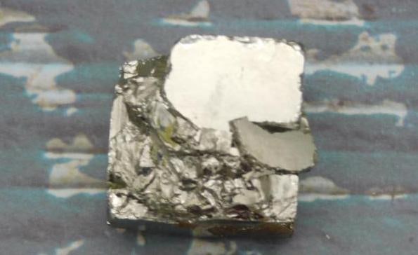 ILLUSTRIOUS SPANISH PYRITE CUBE ROCK STONE LAPIDARY SPECIMEN (1 of 2)