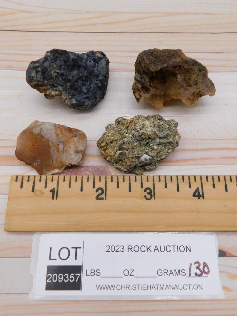 MIXED ROUGH ROCK ROCK STONE LAPIDARY SPECIMEN - 2