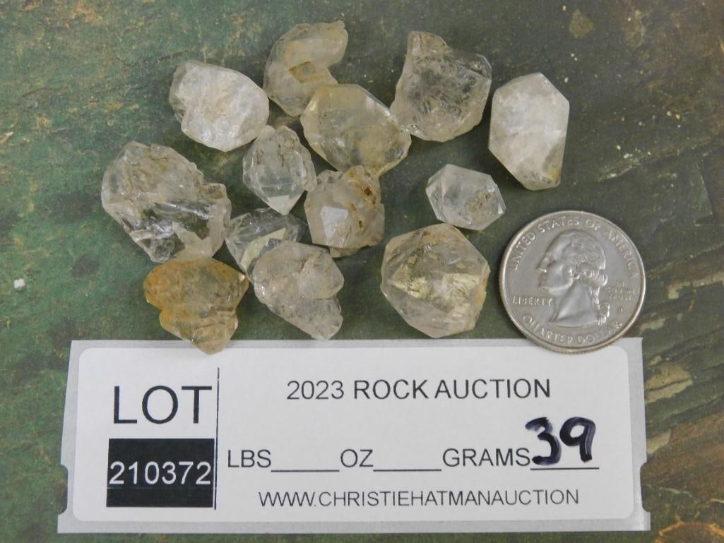 HERKIMER DIAMOND ROCK STONE LAPIDARY SPECIMEN - 2